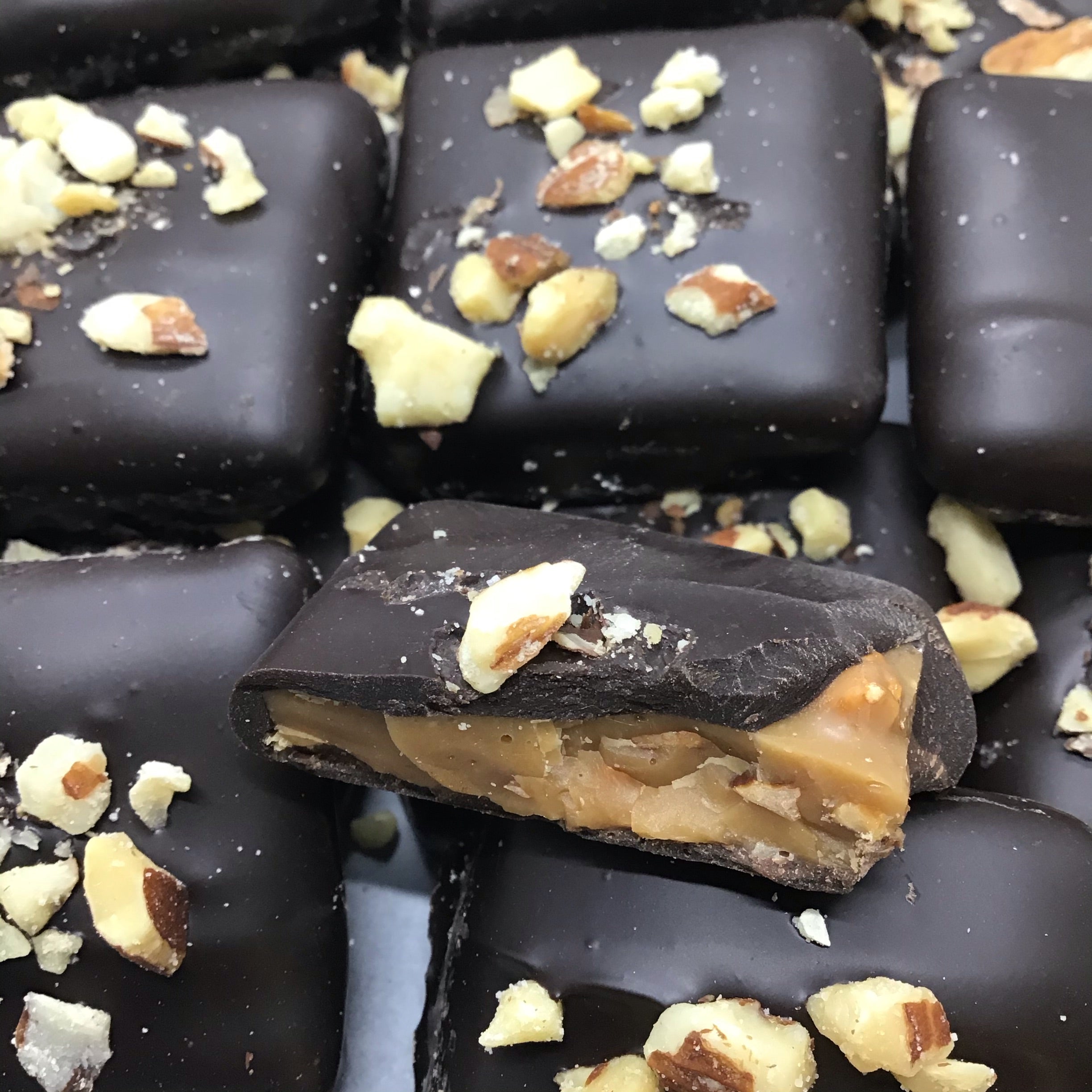 Dark Toffee w/ Almonds