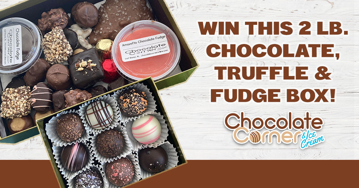 Win This 2 Pound Chocolate and Fudge Box!